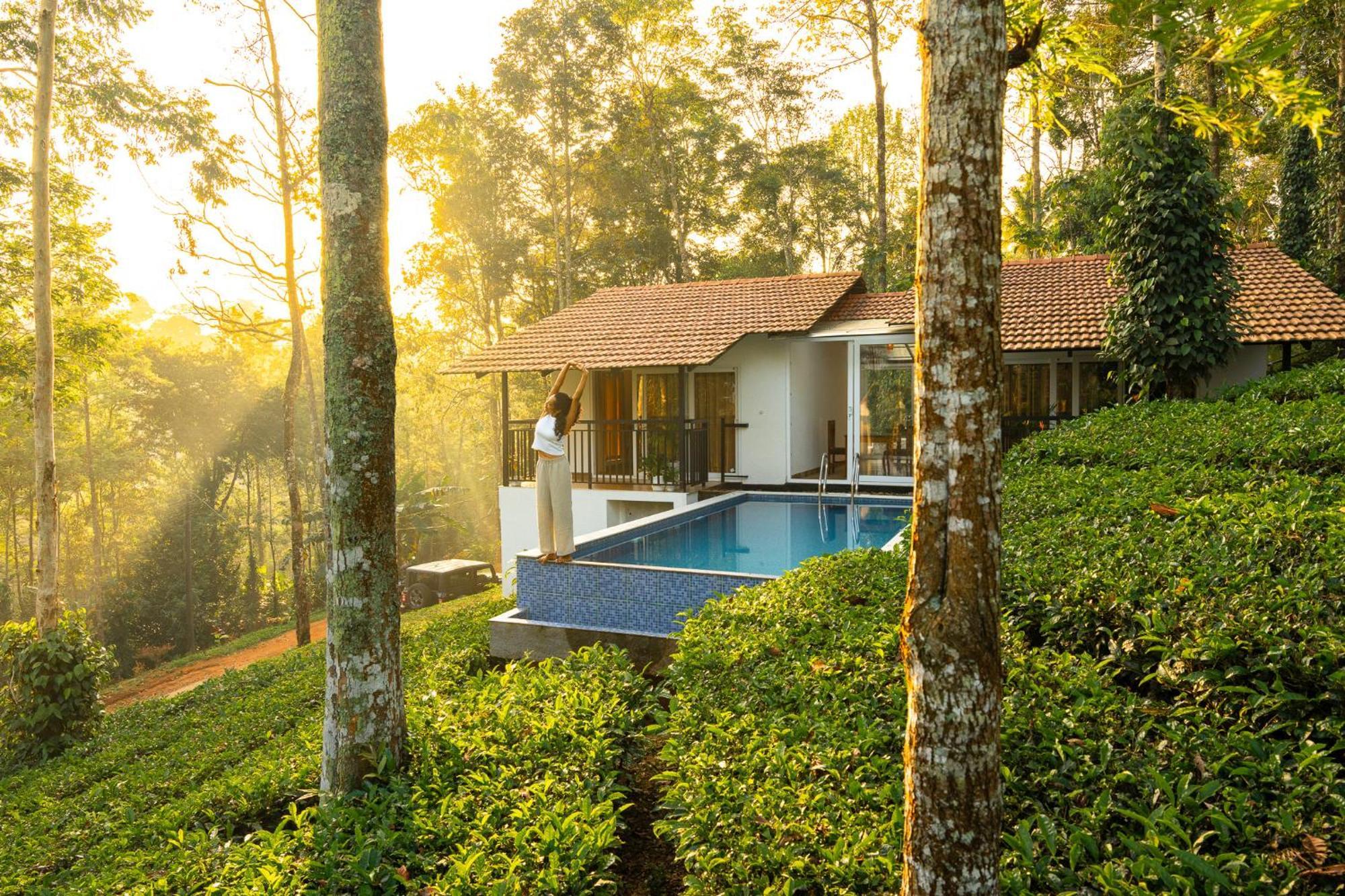 Tealawn Pool Villa, Munnar Exterior foto
