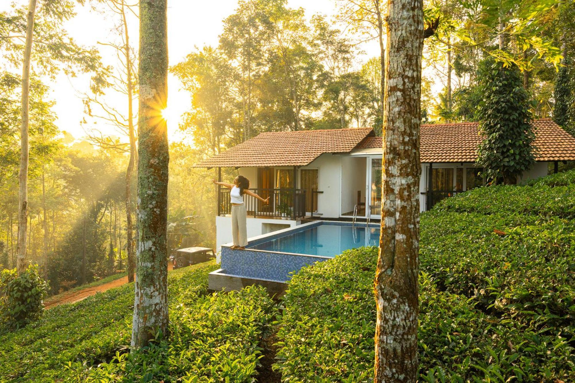 Tealawn Pool Villa, Munnar Exterior foto