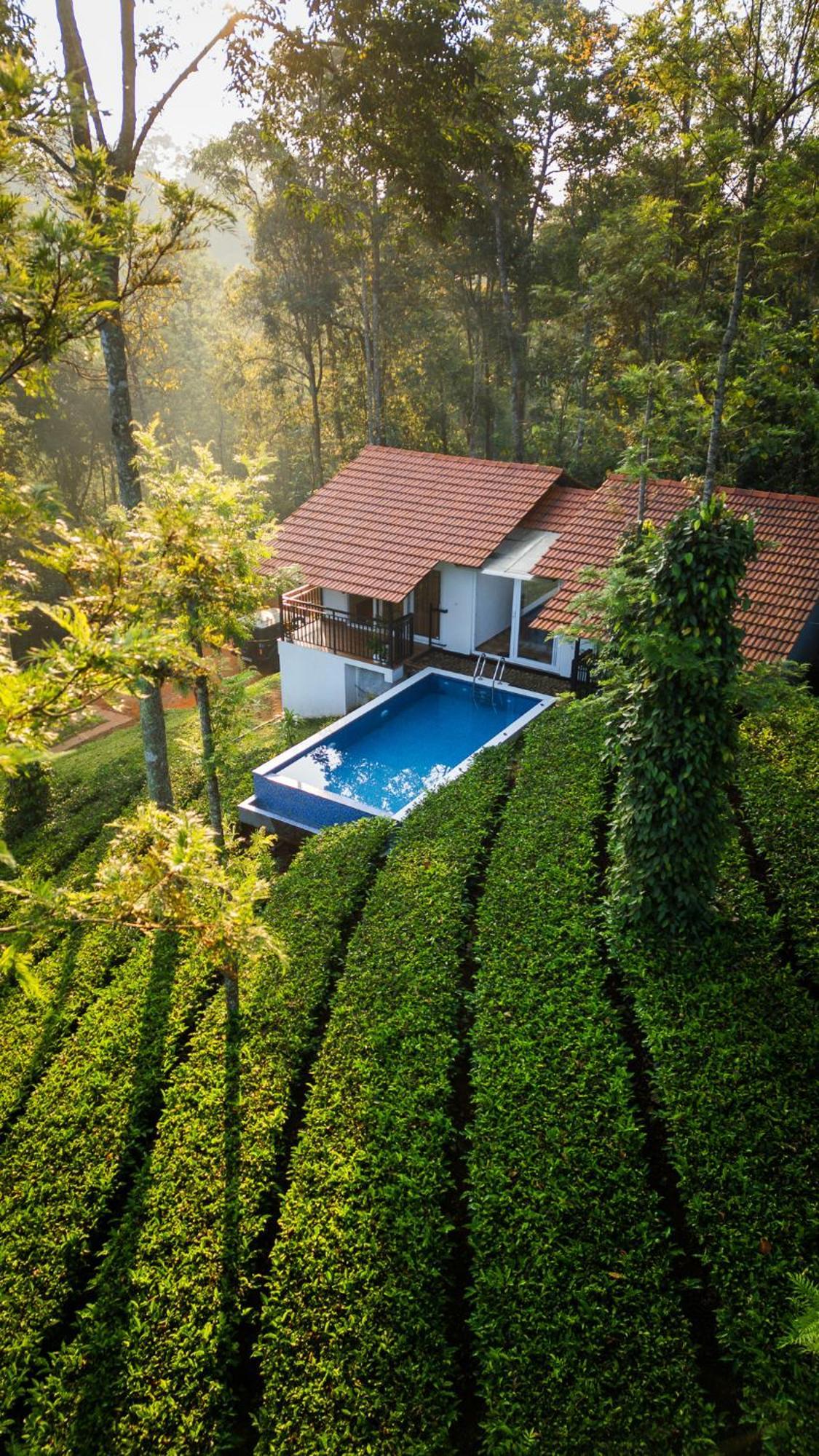 Tealawn Pool Villa, Munnar Exterior foto